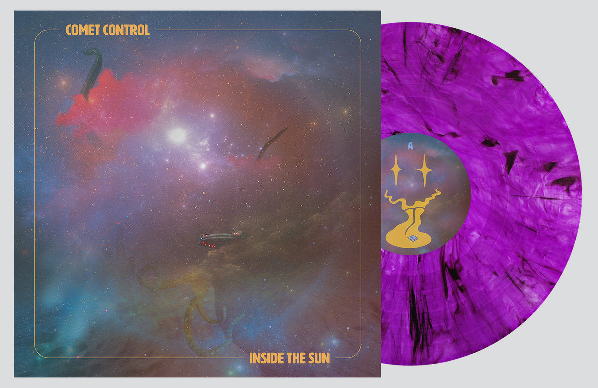 Comet Control – Inside the Sun | Limited Purple Marble Vinyl