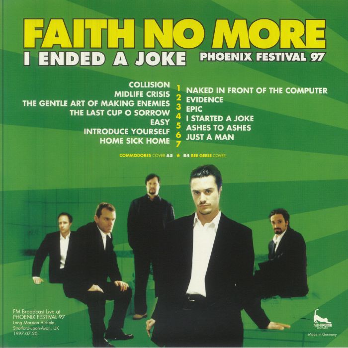 FAITH NO MORE - I Ended A Joke: Phoenix Festival 1997 (LP)