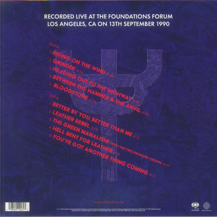 Judas Priest - Live In Los Angeles '90 (RSD 2026)