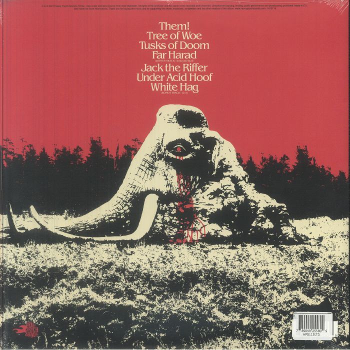 Acid Mammoth: Under Acid Hoof (Reissue, Neon Orange Vinyl)