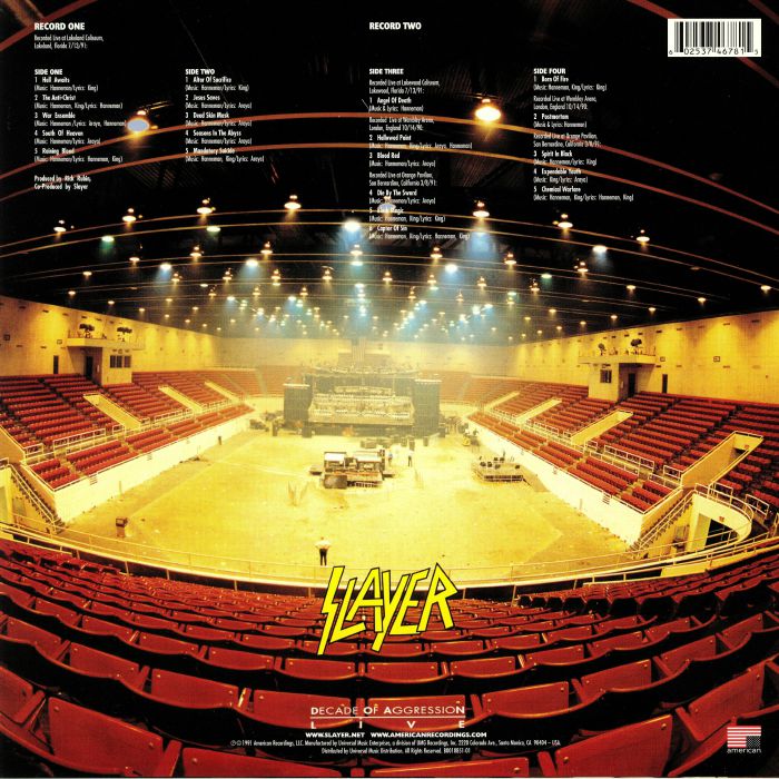 Slayer - Decade Of Aggression: Live
