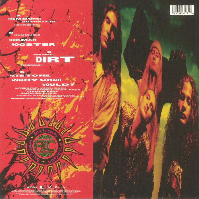 Alice in Chains: Dirt 30th Anniversary Edition (Yellow Vinyl 2xLP)