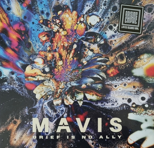 MAVIS: Grief Is No Ally (LP, Limited Blue Marbled Vinyl, 500 Copies, Signed, Arising Empire 2023)