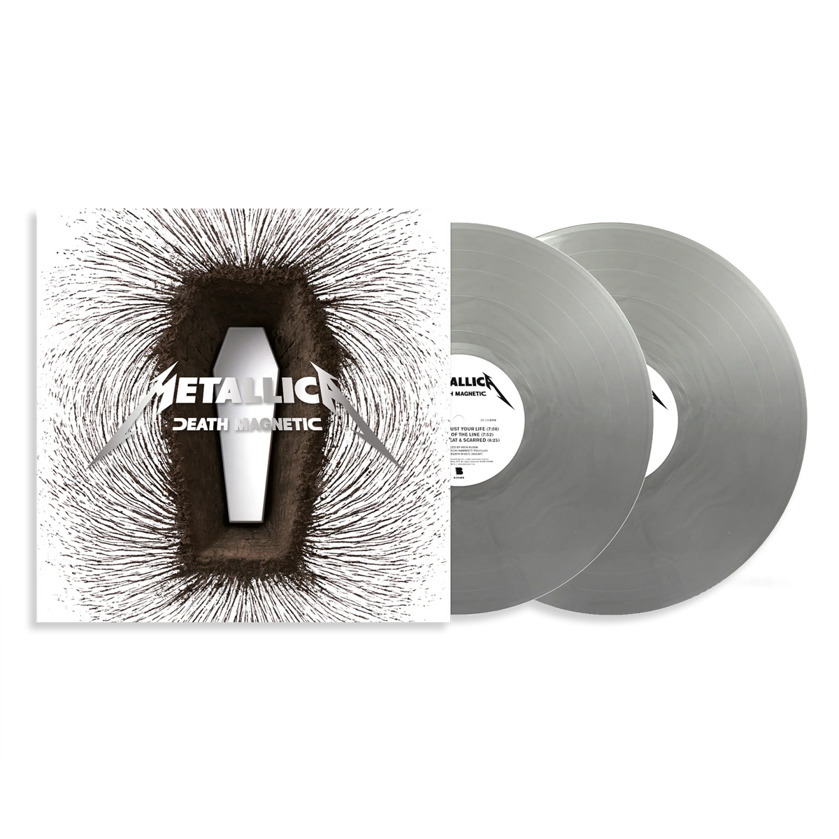 Metallica – Death Magnetic 2xLP (Magnetic Silver Vinyl)
