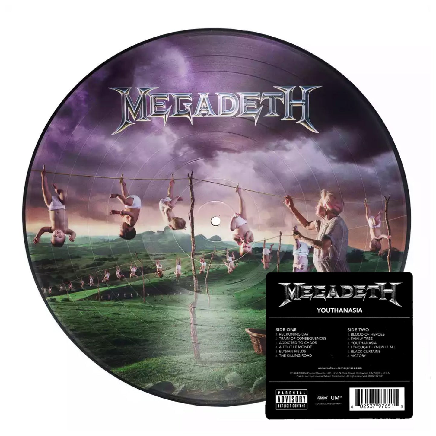 Megadeth – Youthanasia (Picture Disc Vinyl)