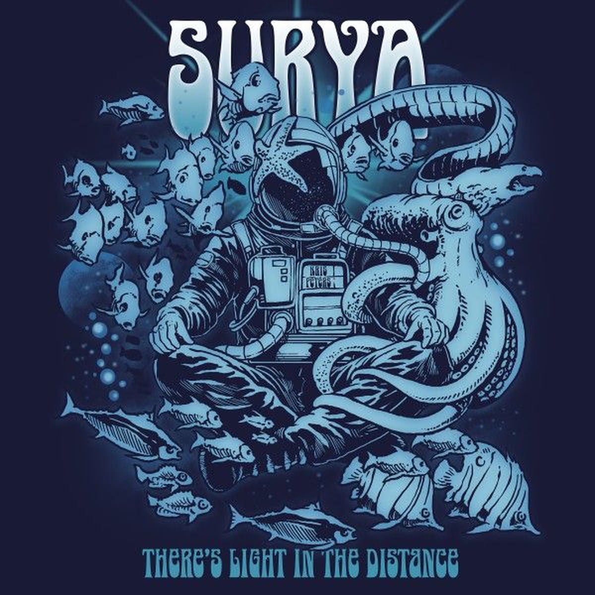 Surya Kris Peters – There's Light In The Distance (LP, Limited Orange-Red Marbled Vinyl, 300 Copies)