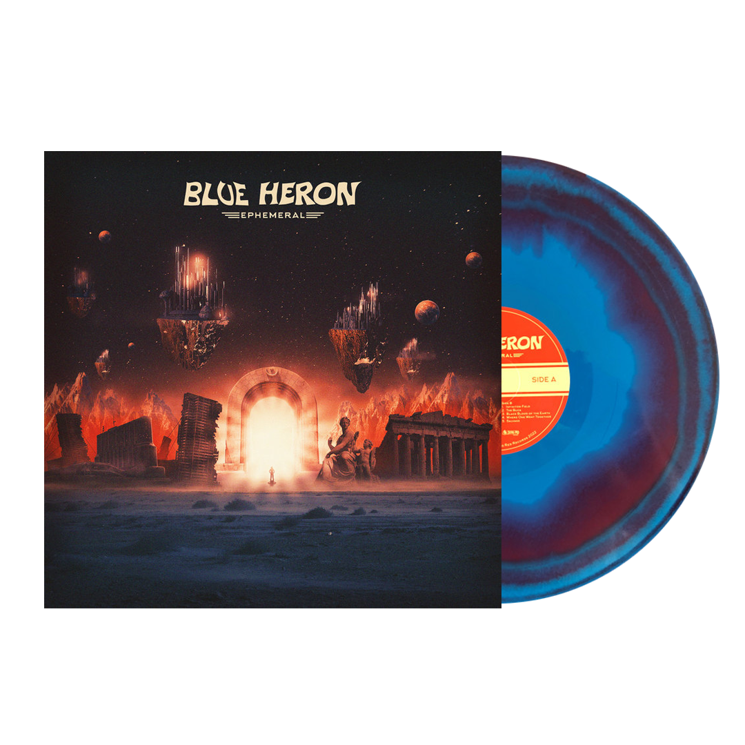 Blue Heron – Ephemeral | Kozmik Mailorder Edition Blue/Red Swirl 180g Vinyl (100 Copies)