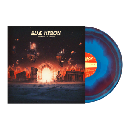 Blue Heron – Ephemeral | Kozmik Mailorder Edition Blue/Red Swirl 180g Vinyl (100 Copies)
