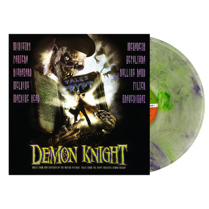 Tales from the Crypt Presents: Demon Knight – Original Soundtrack (LP, Clear w/ Green & Purple Swirl Vinyl)