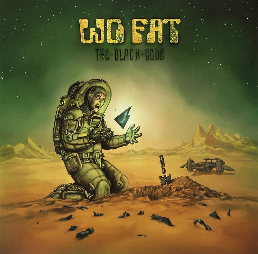 Wo Fat – The Black Code (Beer & Neon Green Splatter LP)
