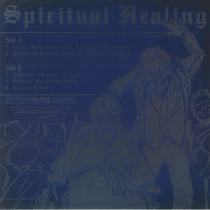 Death - Spiritual Healing (Red and blue splattered vinyl)