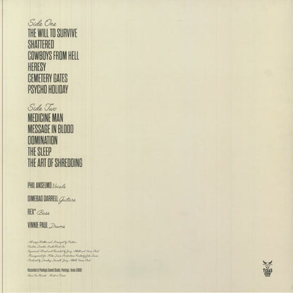 Pantera – Cowboys From Hell: The Demos