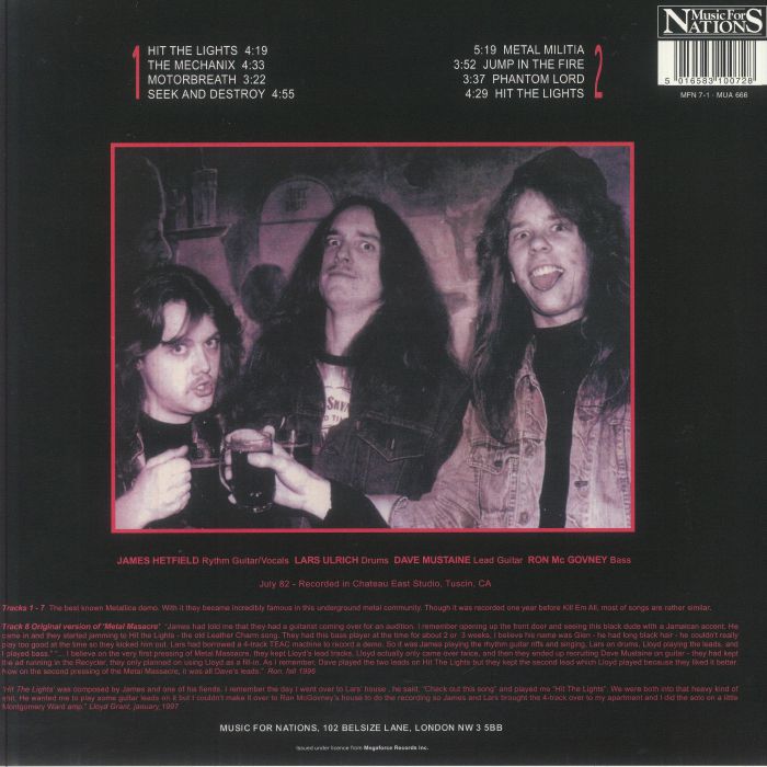 Metallica: Metal Up Your Ass (Reissue)