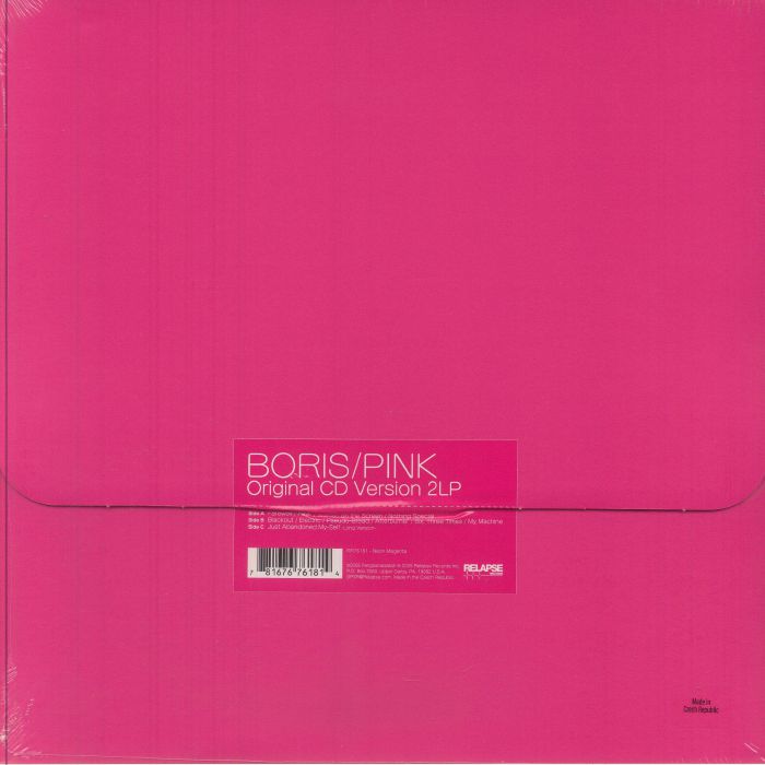 Boris - Pink (20th Anniversary Edition)