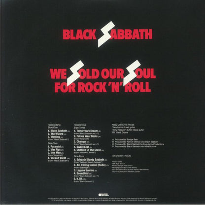 Black Sabbath - We Sold Our Souls for Rock 'N' Roll (Rocktober 2025, Translucent Green 2xLP)