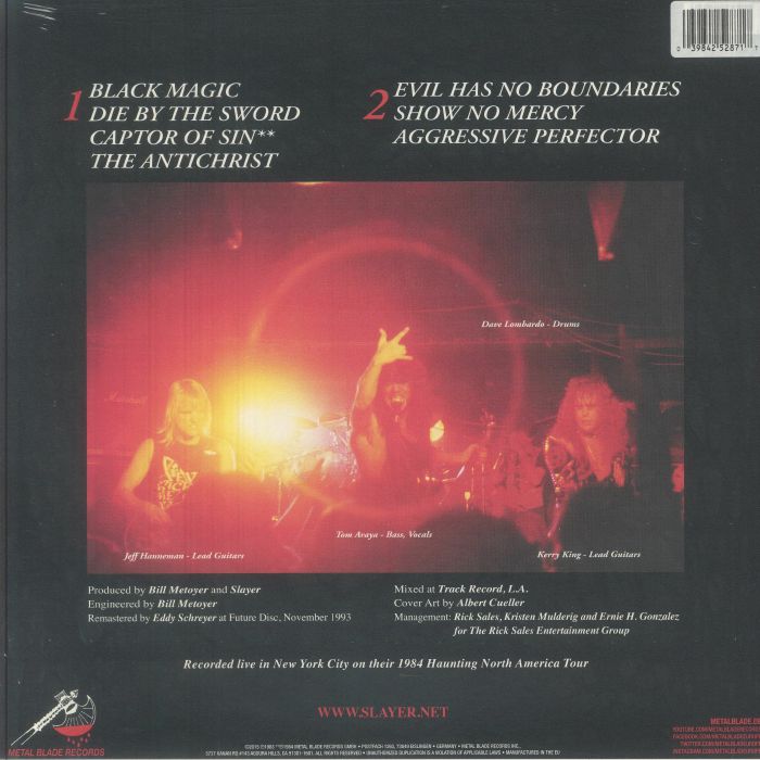 Slayer - Live Undead (Limited White Vinyl LP)