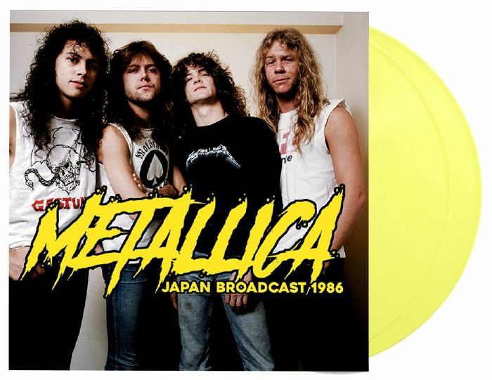 Metallica - Japan Broadcast 1986 (Yellow Vinyl 2XLP)