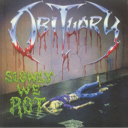 Obituary - Slowly We Rot (Corpse Blue & Blood Splattered Vinyl)