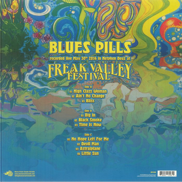 Blues Pills - Live at Freak Valley Festival (Limited Orange, White and Black 2xLP)