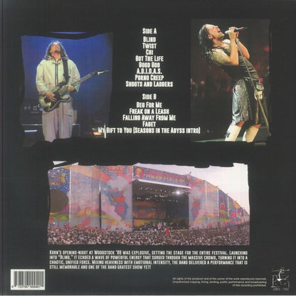 Korn: Live At Woodstock '99 (Heavyweight Vinyl LP)