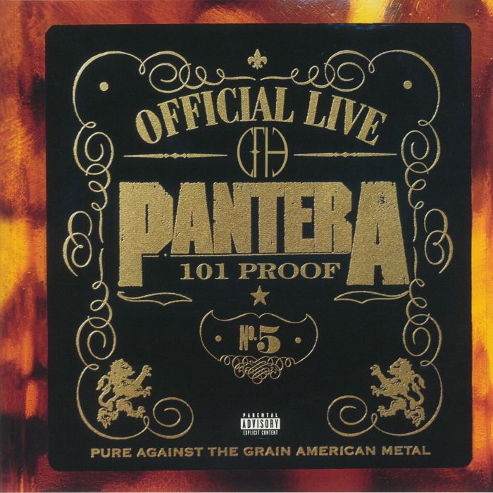 Pantera: Official Live: 101 Proof (Gatefold 180g LP)