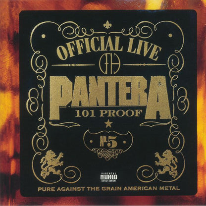 Pantera: Official Live: 101 Proof (Gatefold 180g LP)