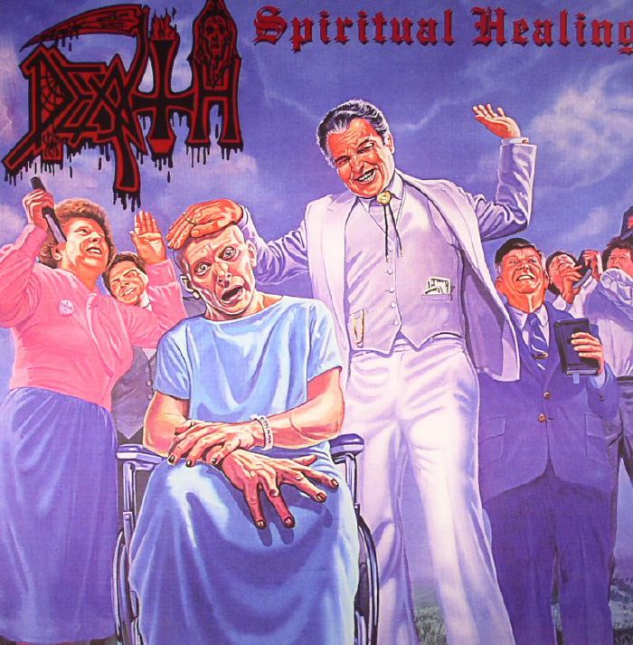 Death - Spiritual Healing (Red and blue splattered vinyl)
