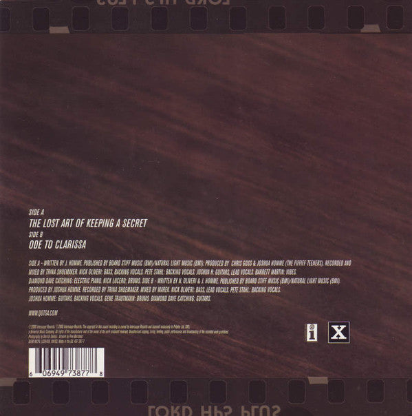 Queens of the Stone Age – The Lost Art of Keeping a Secret (UK 7-Inch Single)