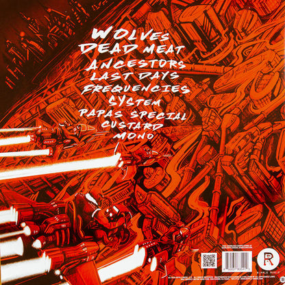 Steak - Acute Mania (Limited White/Red Merge & Black Splatter LP)
