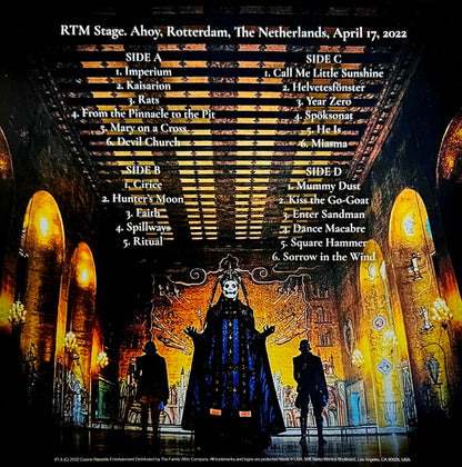 Ghost - Resurrection In Rotterdam: Imperatour Europe 2022 (2xLP, Gold Vinyl)