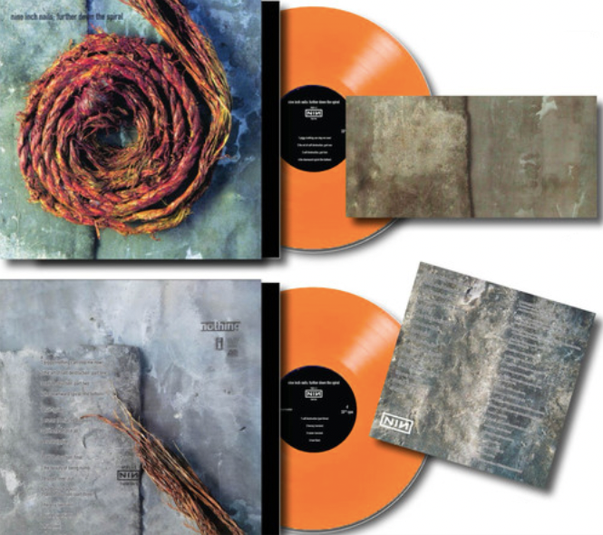 Nine Inch Nails – Further Down the Spiral (2xLP Orange Vinyl Gatefold)