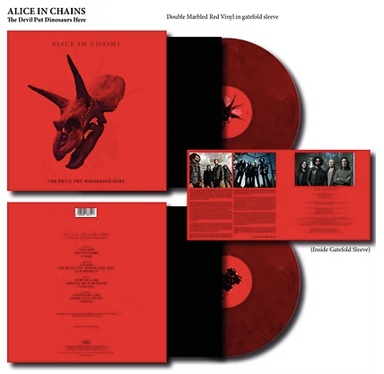 Alice in Chains: The Devil Put Dinosaurs Here (Red Marbled 2xLP)