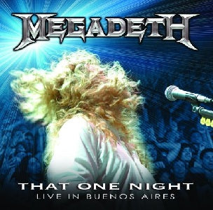 Megadeth – That One Night: Live In Buenos Aires (3xLP Clear Vinyl)