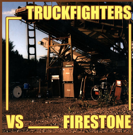 Truckfighters vs. Firestone - Fuzzsplit Of The Century (2015 Clear Vinyl LP)
