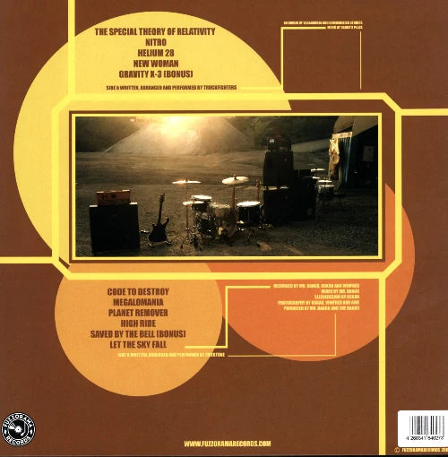 Truckfighters vs. Firestone - Fuzzsplit Of The Century (2015 Clear Vinyl LP)
