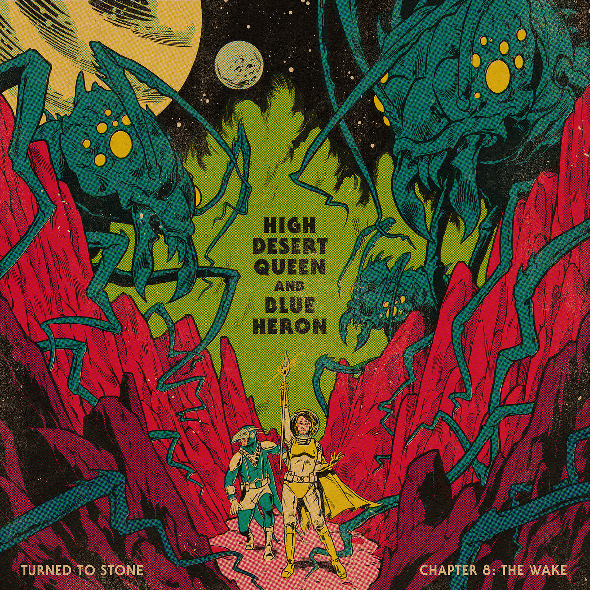High Desert Queen / Blue Heron – Turned To Stone Chapter 8: The Wake (Magma Edition LP)