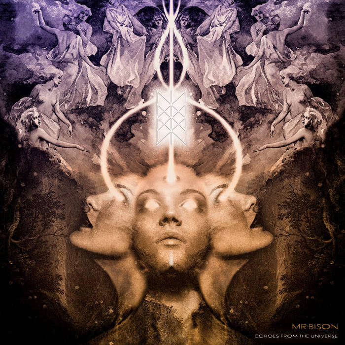 Mr Bison - Echoes From The Universe (White/Purple/Orange Vinyl LP)