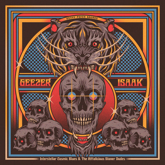 Geezer & Isaak – Interstellar Cosmic Blues & The Riffalicious Stoner Dudes (Limited to 100 | Ultra-Color-In-Color Vinyl)