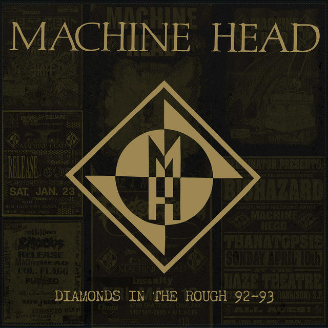 Machine Head: Diamonds In The Rough 92-93 (Fire Vinyl, 2xLP)