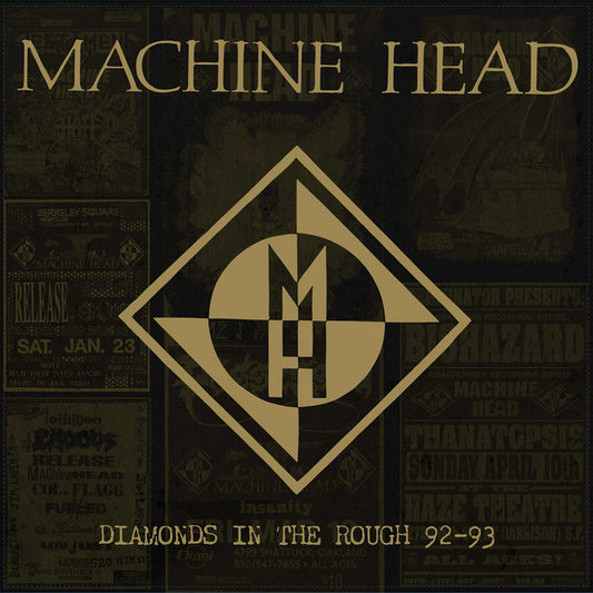 Machine Head: Diamonds In The Rough 92-93 (Fire Vinyl, 2xLP)