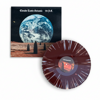 Clouds Taste Satanic – 79 A.E. (Limited Brown / White & Orange Splatter Vinyl | Asteroid Edition)