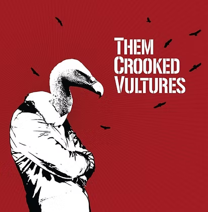 Them Crooked Vultures - Them Crooked Vultures (2LP Red Vinyl / Unofficial Euro Import)