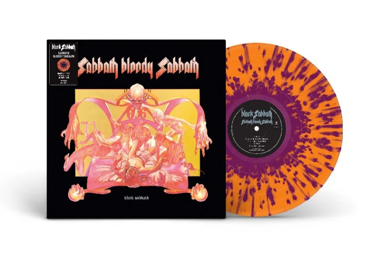 Black Sabbath - Sabbath Bloody Sabbath (LP, Orange/Purple Splatter, Ltd. /2500, NM/M)